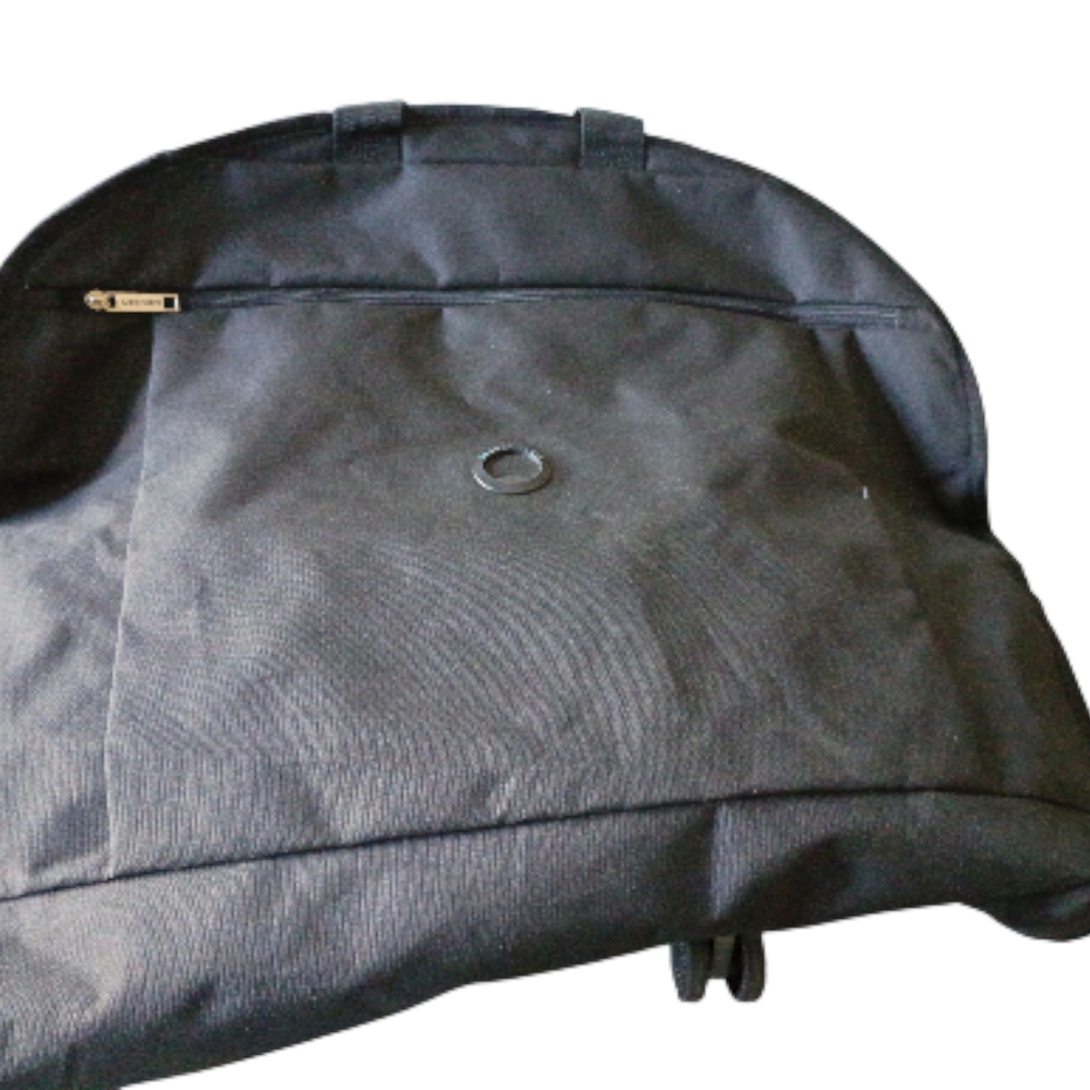 Elegant Black Travel Garment Bag